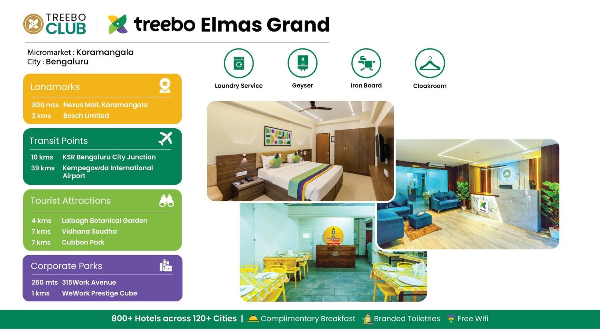 Treebo Elmas Grand Bangalore Exterior foto